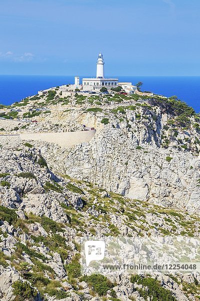Leuchtturm von Formentor  Mallorca  Balearische Inseln  Spanien  Europa
