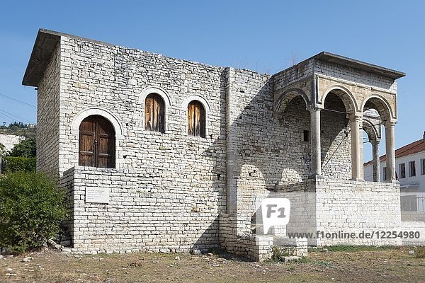Pascha-Palast  Bezirk Mangalem  Berat  Albanien  Europa