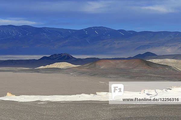 Mondlandschaft des Campo de Piedra Pomez  Departamento Antofagasta de la Sierra  Catamarca  Argentinien  Südamerika