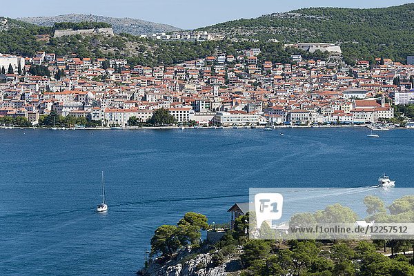 Kanal des Heiligen Antonius  Sibenik  Dalmatien  Kroatien  Europa