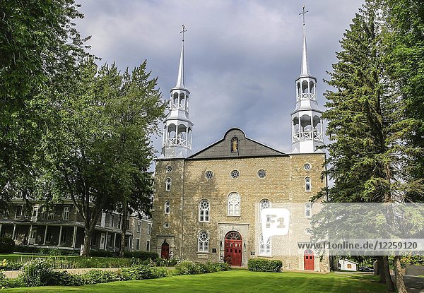 Catholic Church Sainte-Geneviève-de-Berthier  Berthierville  Québec  Canada  North America