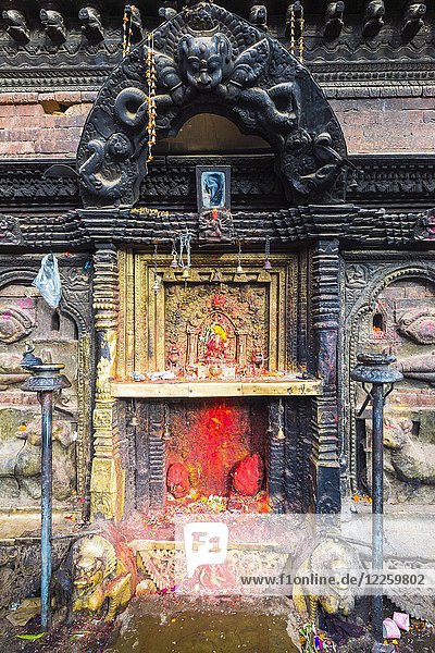 Bhairabnath-Tempel  Taumadhi Tole-Platz  Bhaktapur  Nepal  Asien