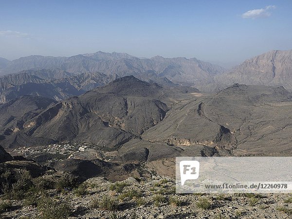 Djebel Akhdar Gebirge  Oman  Asien