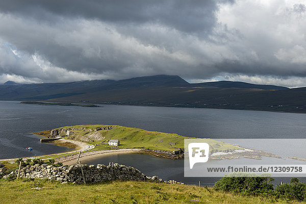 Großbritannien  Schottland  Highland  Sutherland  Halbinsel Ard Neakie  Loch Eriboll