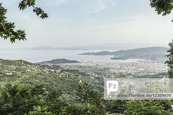Griechenland,  Thessalien,  Volos,  Makrinitsa,  Balkon des Pilion,  Pagasetic Golf