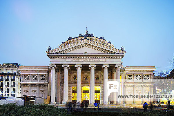 Piata George Enescu  Konzertsaal des Rumänischen Athenäums  Bukarest  Rumänien  Europa