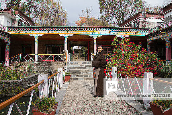 The Norbulingka Tibetan Institute of Tibetan Arts and Culture  Dharamsala  Himachal Pradesh  India  Asia