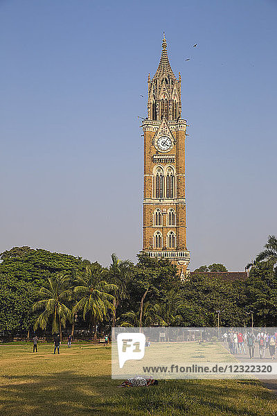 Universität von Mumbai  Rajabai Clock Tower  Mumbai  Maharashtra  Indien  Asien