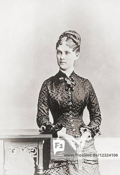 Alice Hathaway Lee Roosevelt  1861-1884  erste Frau von Präsident Theodore Roosevelt.
