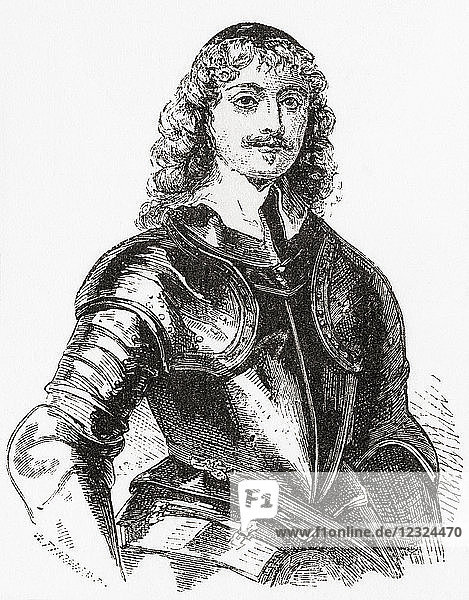 James Graham  1. Marquess von Montrose  1612 - 1650. Schottischer Adliger  Dichter und Soldat. Aus Ward and Lock's Illustrated History of the World  veröffentlicht ca. 1882.