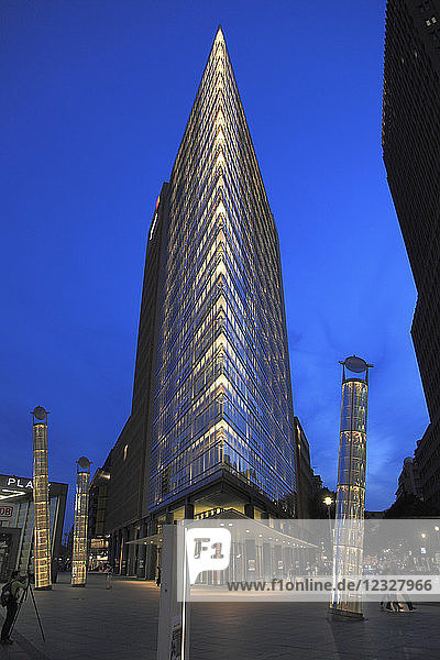 Germany Berlin Potsdamer Platz skyscrapers modern architecture