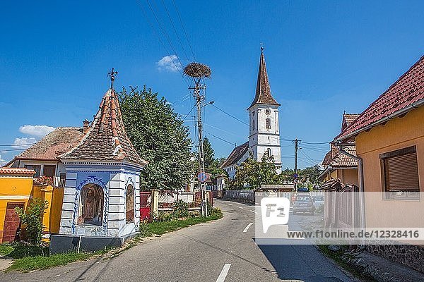 Rumänien  Dorf Sibiel in der Nähe der Stadt Sibiu  lokale Kirche