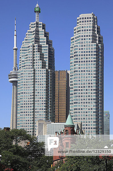 Kanada  Ontario  Toronto  Flatiron Building  Finanzviertel  Skyline
