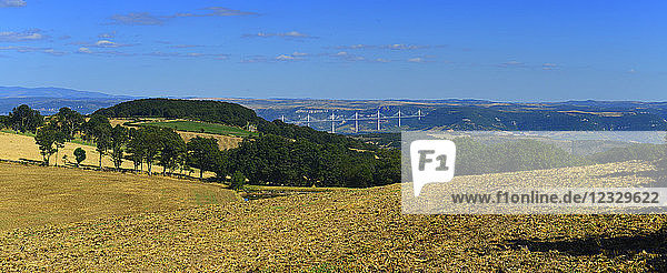 Europe France Millau Viaduct spanning the Tarn valley in the Aveyron; Mandatory credit: Architecte Sir Norman Foster (ADAGP)