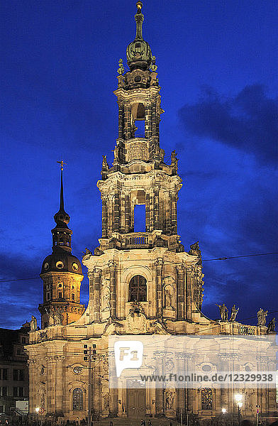 Deutschland  Sachsen  Dresden  Kathedrale