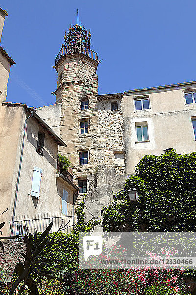 Frankreich  Provence Alpes Cote d'Azur  Vaucluse (84)  Carpentras  Glockenturm