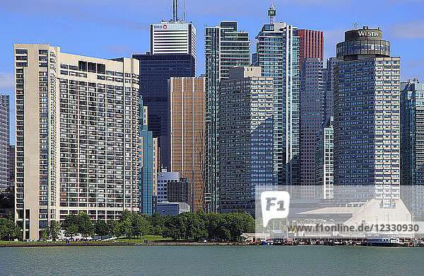 Kanada  Ontario  Toronto  Finanzviertel  Harbourfront  Skyline