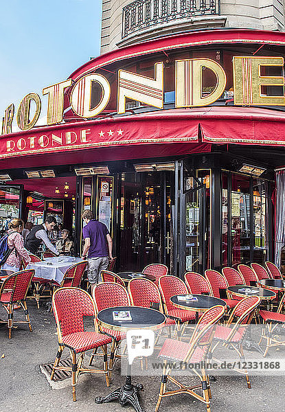 Frankreich,  Paris 6. Bezirk,  Boulevard du Montparnasse,  Brasserie La Rotonde