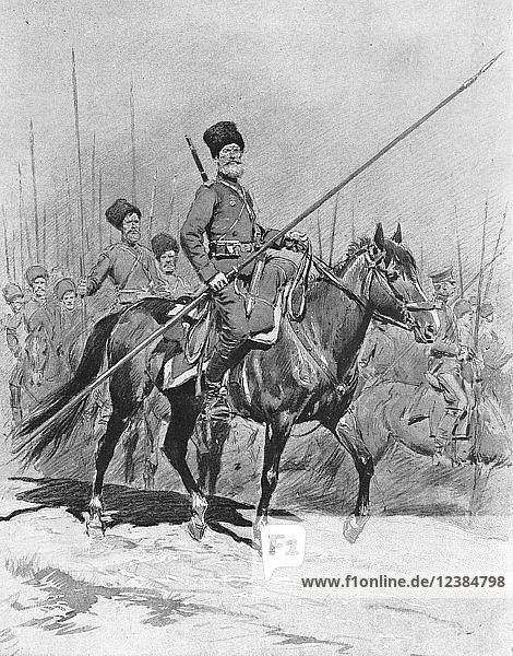 Kavallerie der Kosaken  Erster Weltkrieg  Russland  Europa