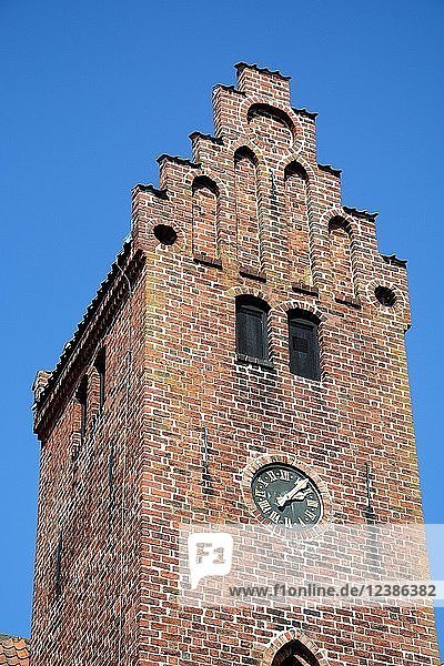 Backsteinbau Turm des Klosters Ystad Baujahr 1267 Ystad Scania Schweden Europa