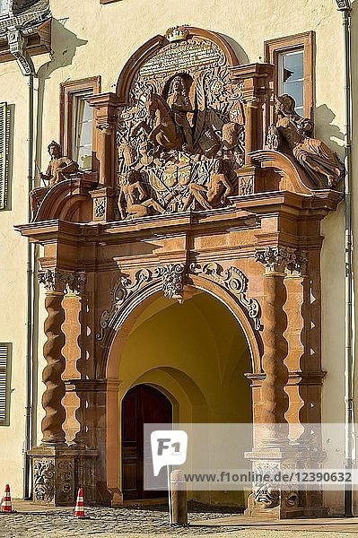 Barockes Obertor  Landgrafenschloss  Bad Homburg vor der Höhe  Hessen  Deutschland  Europa