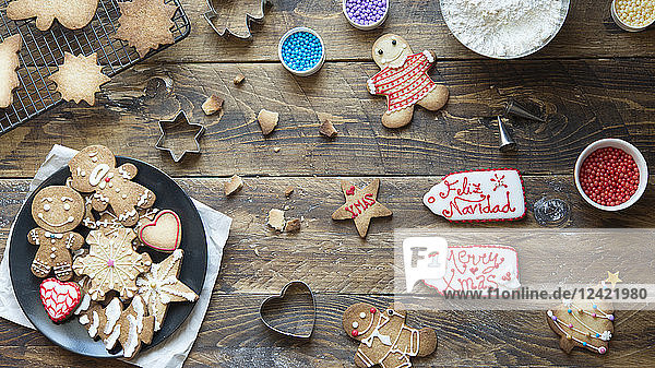 Home-baked Gingerbread Cookies