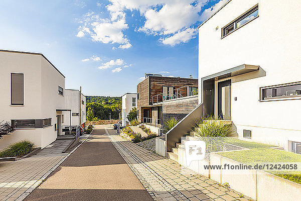 Germany  Esslingen-Zell  development area with passive houses
