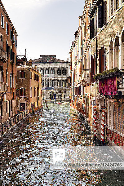 Italy  Venice  houses and canal