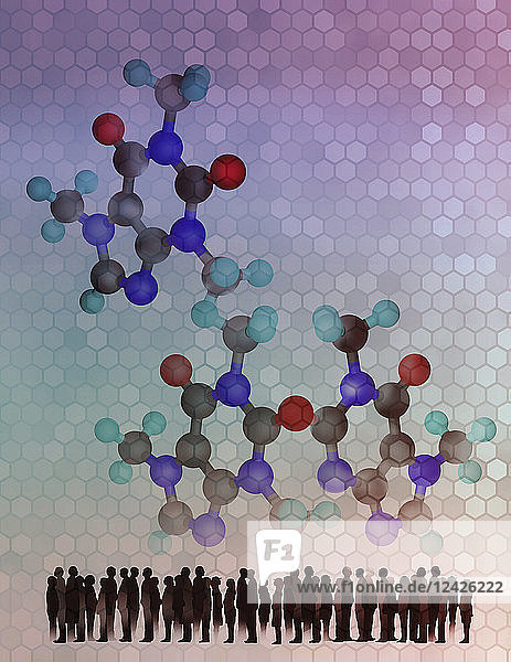 Moleküle und Verbindungen mit Menschen