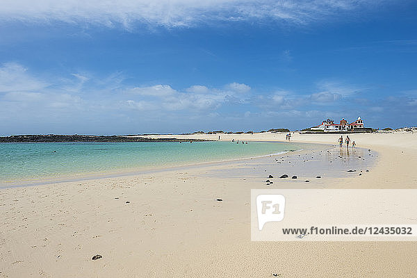 Playa Chica  El Cotillo  Fuerteventura  Canary Islands  Spain  Atlantic  Europe