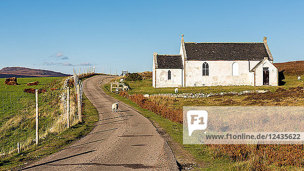 Little White Church  Schottische Highlands  Schottland  Vereinigtes Königreich  Europa