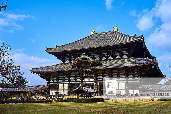 Todaiji Temple  UNESCO World Heritage Sit  Nara  Honshu  Japan  Asia