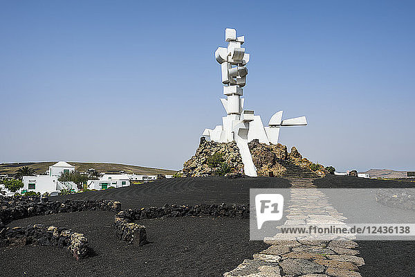 Monumento al Campesino  Lanzarote  Kanarische Inseln  Spanien  Atlantik  Europa