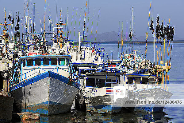 Fischerboote  Puntarenas Stadt  Costa Rica  Mittelamerika