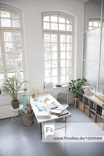 Interior of a business loft office