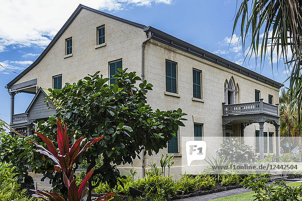 Historischer Hulihee-Palast; Kailua-Kona  Insel Hawaii  Hawaii  Vereinigte Staaten von Amerika
