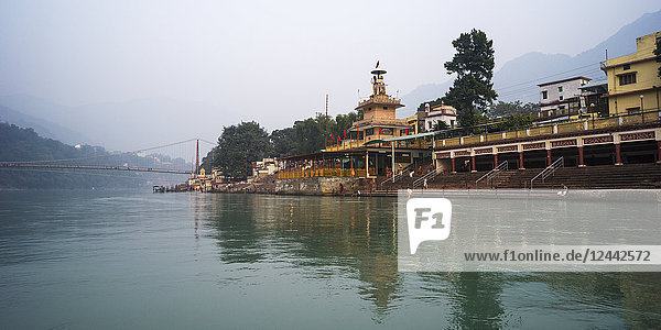 Ganges River; Rishikesh  Uttarakhand  India