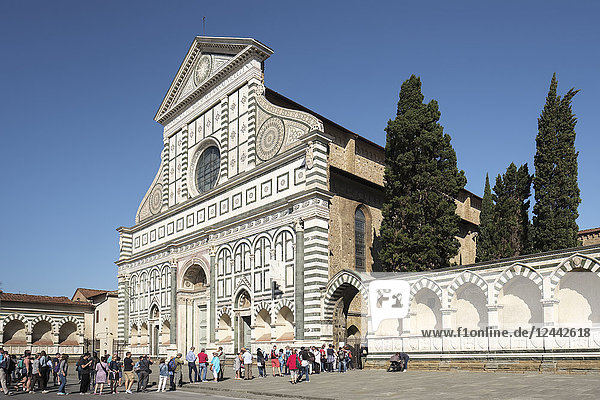 Santa Maria Novella Basilica; Florence  Tuscany  Italy