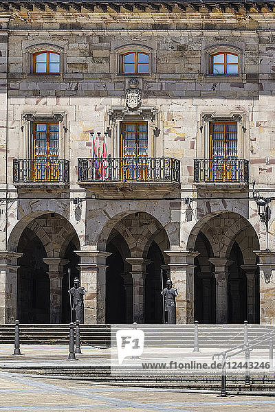Rathaus von Balmaseda  Balmaseda  Vizcaya  Pais Vasco  Spanien