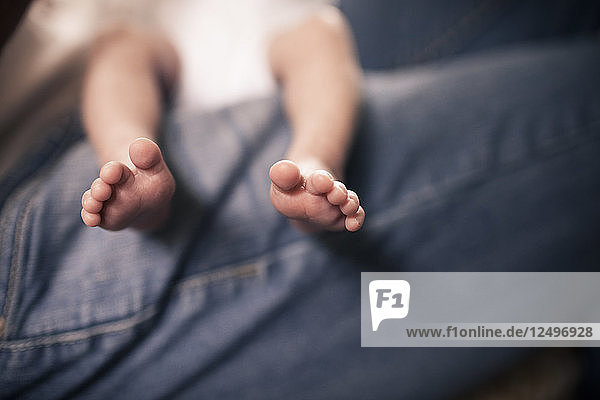 Close-up Of Baby's Feet