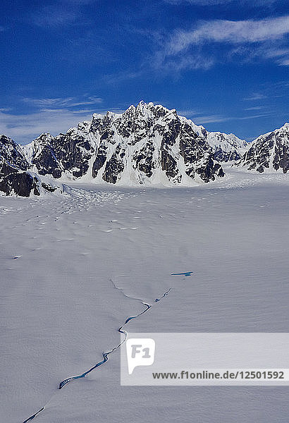 Gletscher im Denali-Nationalpark, Alaska