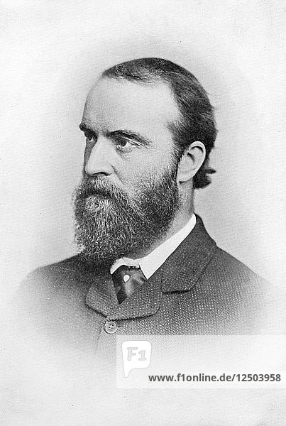 Charles Stuart Parnell  irischer Politiker des 19. Jahrhunderts  ca. 1874-1891. Künstler: Unbekannt