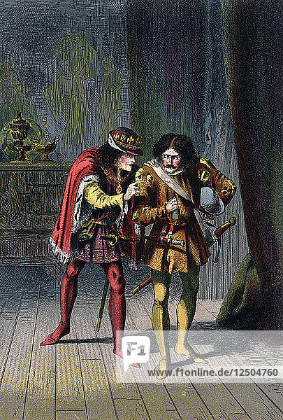 Szene aus Shakespeares Richard III  (1591)  um 1858. Künstler: Robert Dudley