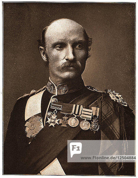 George Stuart White  britischer Soldat  1900. Künstler: Anon