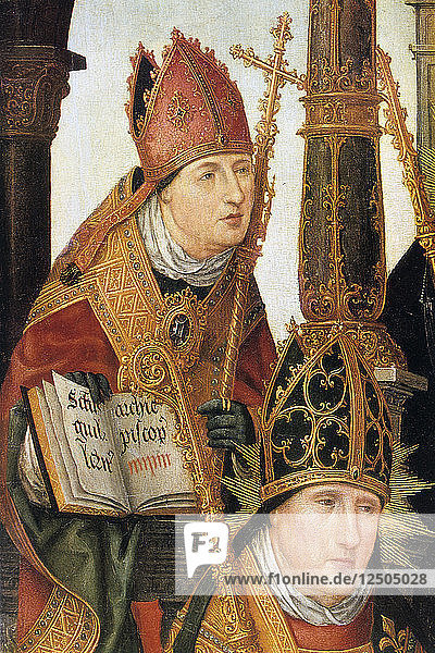 Verkündigung (Detail)  1516-1517. Künstler: Jean Bellegambe