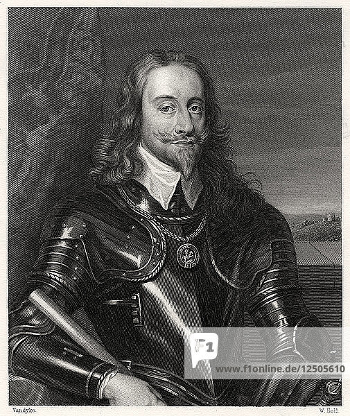 Charles I  King of Great Britain and Ireland  (19th century).Artist: W Holl