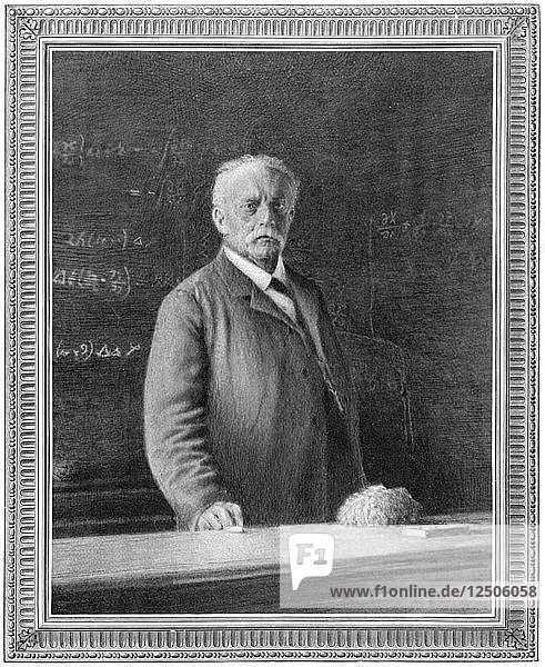 Hermann von Helmholtz (1821-1894)  deutscher Physiker und Physiologe  1894. Künstler: Unbekannt