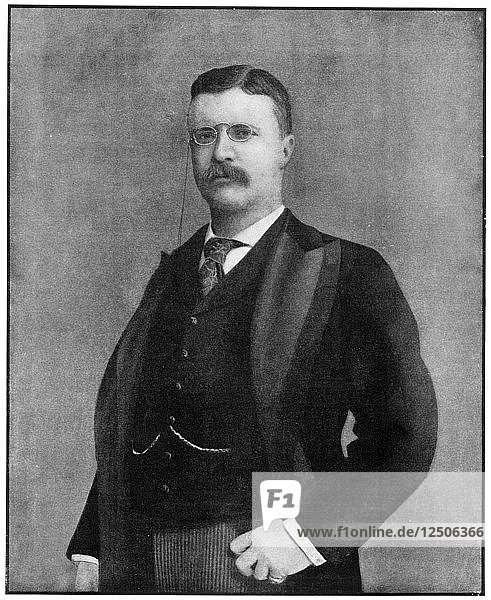 Theodore Roosevelt  26. Präsident der USA  1901. Künstler: George Gardner Rockwood