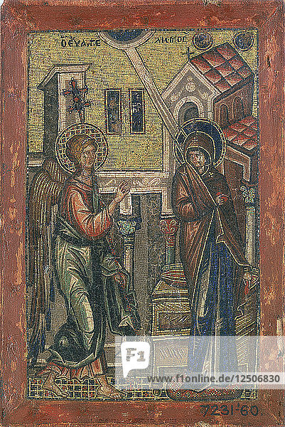 The Annunciation  early 14th century. Artist: Unknown