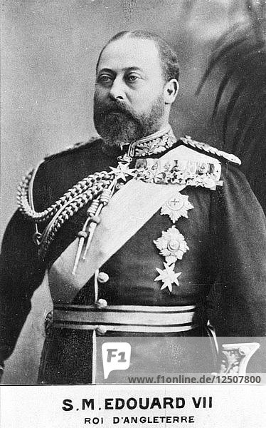 König Edward VII.  1901-1910. Künstler: Unbekannt